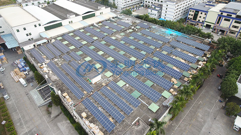 東莞信易電熱機(jī)械有限公司1.17MW光伏發(fā)電