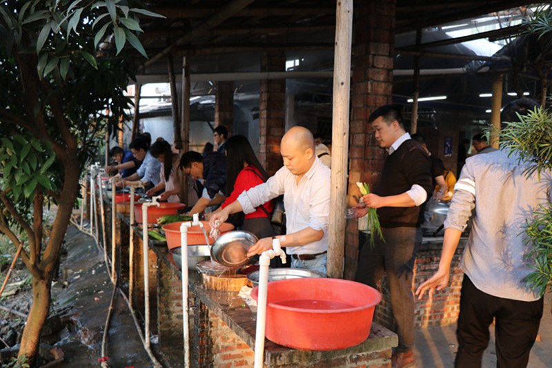 廣東永明建設(shè)發(fā)展有限公司農(nóng)家樂集體活動
